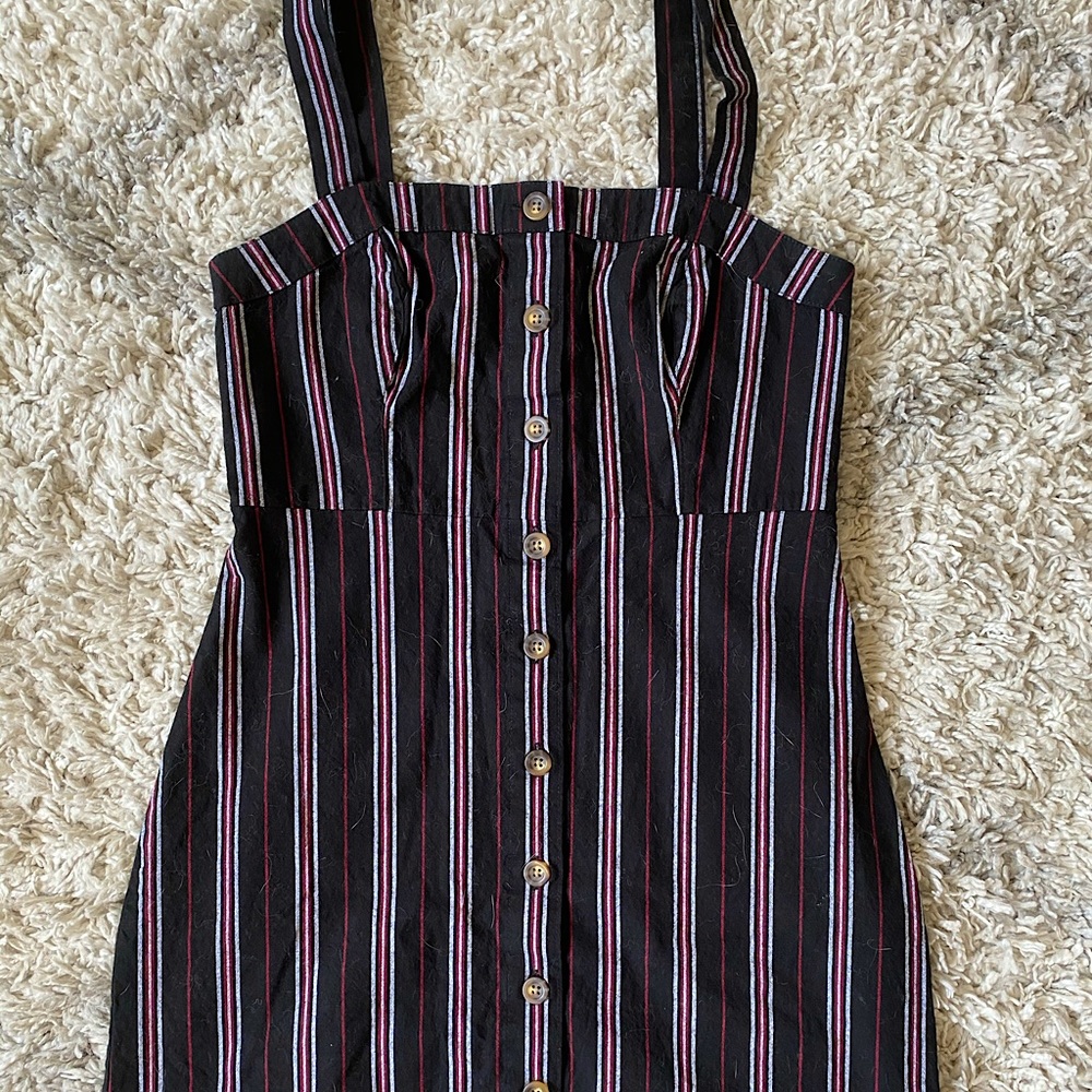 Hollister Button Up Mini Dress